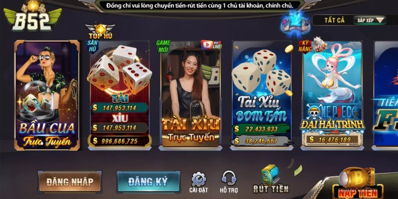 Tai tai xiu - Trải nghiệm game bài hấp dẫn